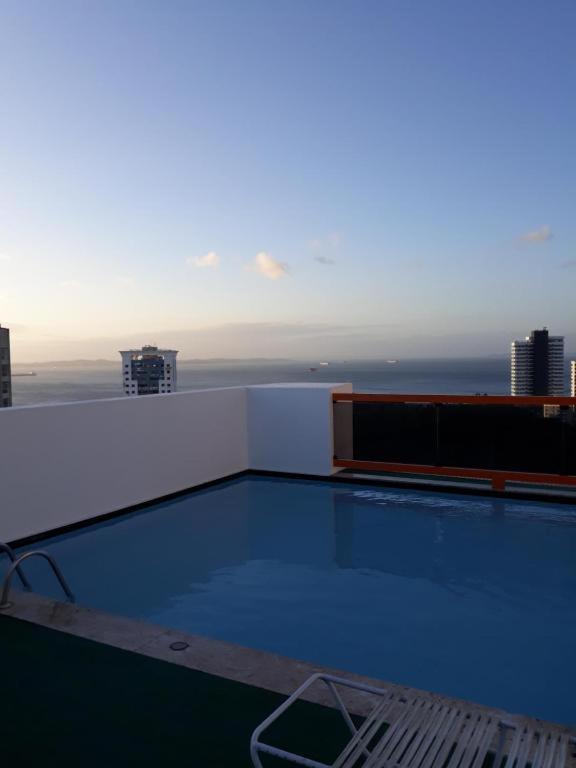 Flat Luxo Bem Localizado No Bairro Da Barra Salvador Apartamento Exterior foto
